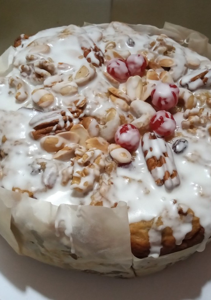 Una foto de Pan Dulce receta base de Dolly Irigoyen con algunos cambios.