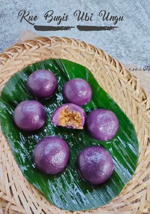 Foto resep Kue Bugis Ubi Ungu