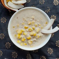 A picture of Corn Coconut Curry.