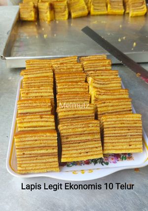 Foto resep 38. Lapis Legit 10 Telur (Ekonomis)