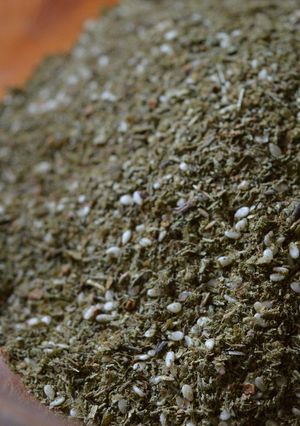 Una foto de Zaatar (o Dukka)