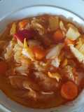 Repollo con patatas y zanahorias