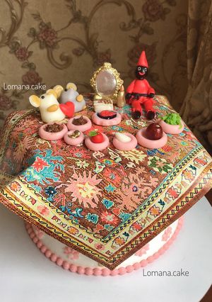 عکسی از دستور کیک سفره هفت سین