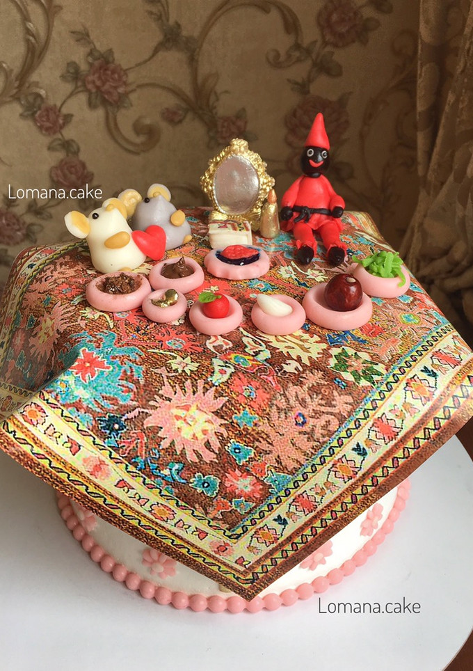 عکسی از دستور کیک سفره هفت سین