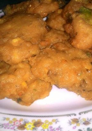 Foto resep Bakwan oncom jagung simple imoet