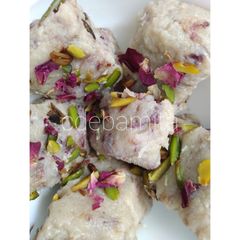 A picture of Rose Burfi (without sugar).