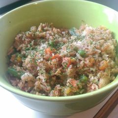 A picture of Veggie Fried Rice.