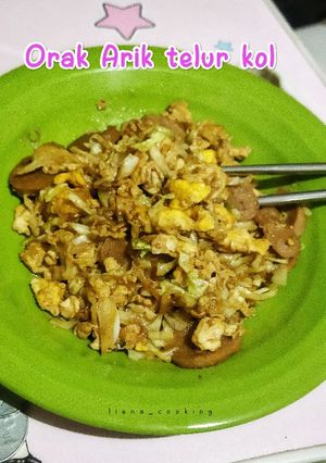 Foto resep Orak Arik telur kol