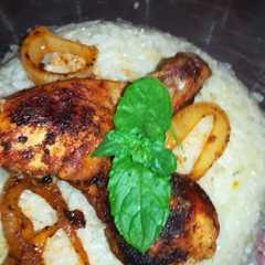 دجاج محمر 🍗 مع أرز 🍚-レシピのメイン写真
