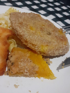 Una foto de Milanesas de calabaza