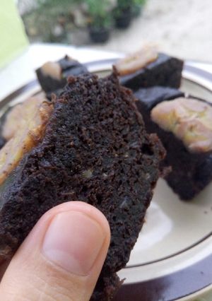 Foto resep Brownis kukus pisang
