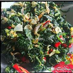 Tumis Daun Pepaya ikan Teri #no pahit রেসিপির প্রধান ছবি
