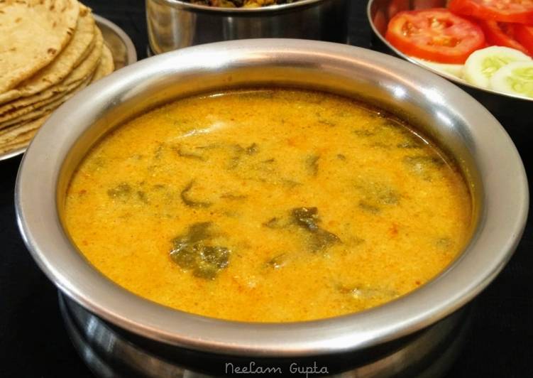 How to Make Award-winning Palak Kadhi