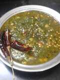Spinach recipe (Palak Dal bhaji)