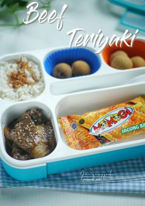 Foto resep Bekal Anak - Beef Teriyaki Simple