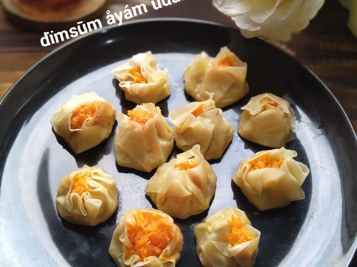 Cara Sederhana Membikin Resep  Dimsum ayam udang🥟 yang Bikin Ngiler, Menggugah Selera