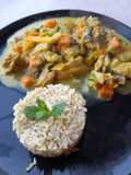 Mild Thai green curry