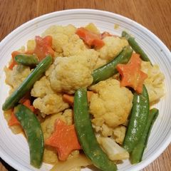 A picture of Curry Veggies.