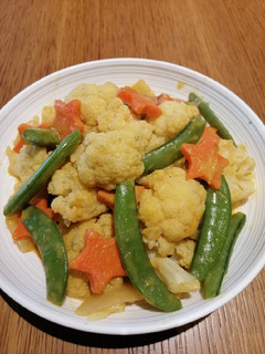 A picture of Curry Veggies.