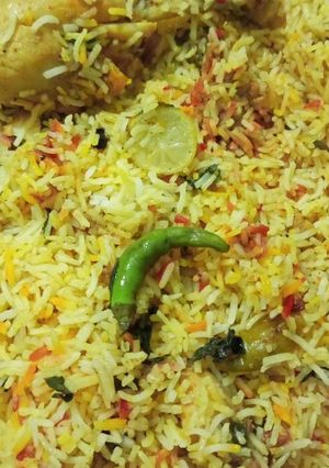 A picture of 🥘Hyderabadi Biryani 🥘.