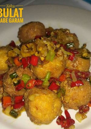 Foto resep Tahu Bulat Cabe Garam