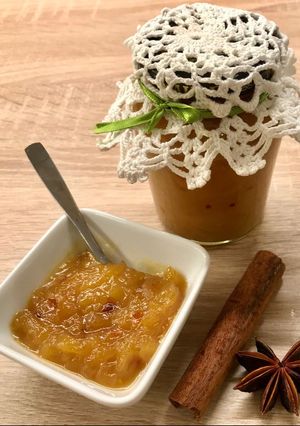 Φωτογραφία της συνταγής Chutney Μάνγκο 🥭 -Μήλο 🍎 hot 🌶 and spicy