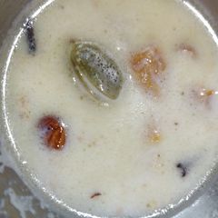 Posta badam doodh full of nutrients A picture of Posta badam doodh full of nutrients.