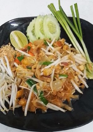รูปของ ผัดไทยผัดเต้าหู้