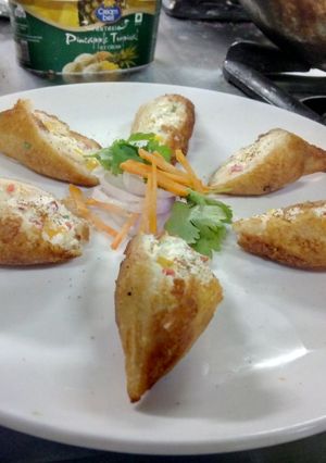 A picture of Dahi ke kabab.