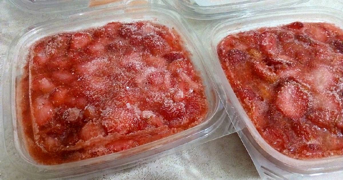 Клубника На Зиму Рецепты С Фото