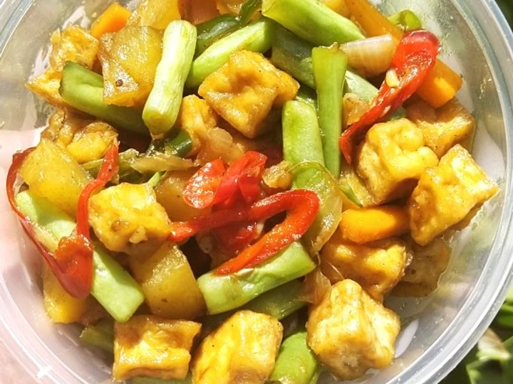 Langkah Mudah untuk Membuat Resep Tumis buncis tahu kentang wortel yang Sempurna Anti Ribet, Lezat