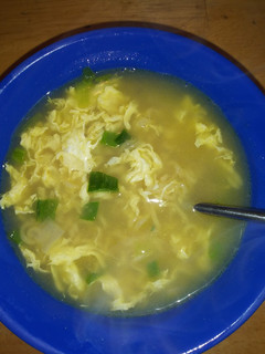 A picture of Egg Drop Soup.