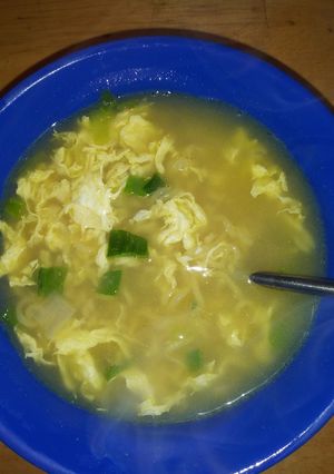 A picture of Egg Drop Soup.