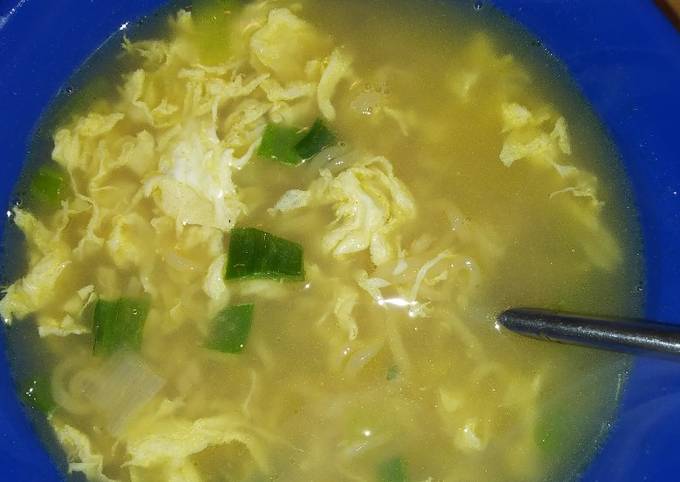 Recipe of Quick Egg Drop Soup