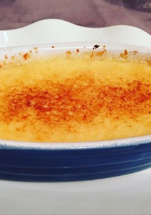 Una foto de Creme brulee