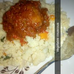A picture of Vegetable couscous.