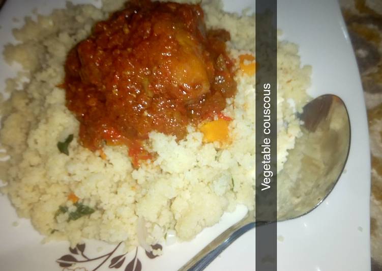 Recipe of Speedy Vegetable couscous