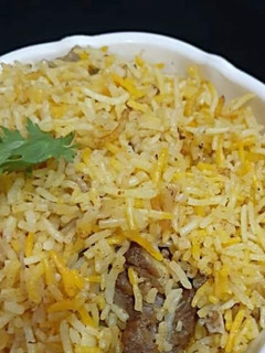 A picture of Mutton pulao.