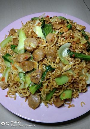 Foto resep Mie goreng pedes endes