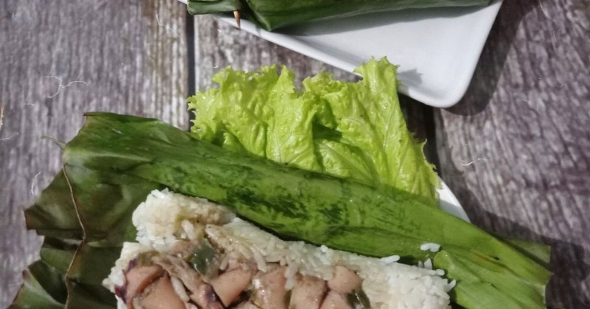 Nasi Bakar Cumi