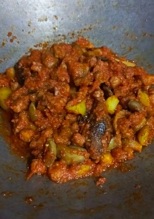Foto resep Sambal Cucut Asap Jengkol Tempe