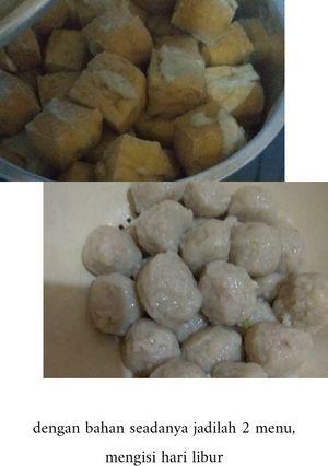Foto resep Bakso Tahu simple