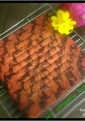 Foto resep Bolu Panggang Buah Naga