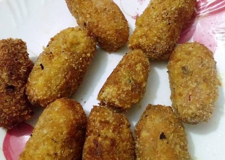 Simple Way to Make Favorite Mayo chicken croquettes