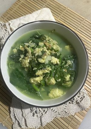 Foto resep Ca bayam telur ala fe