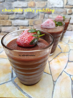 Foto resep Chocolate silky pudding