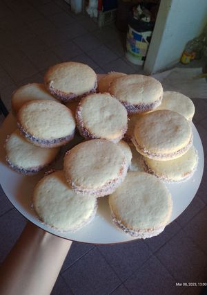 Una foto de Alfajores de maicena