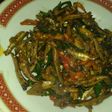 Oseng teri Lombok ijo