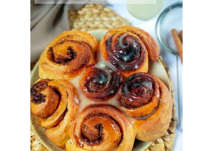 Yuk intip, Resep memasak Cinamon Rolls with sugar glaze dijamin spesial