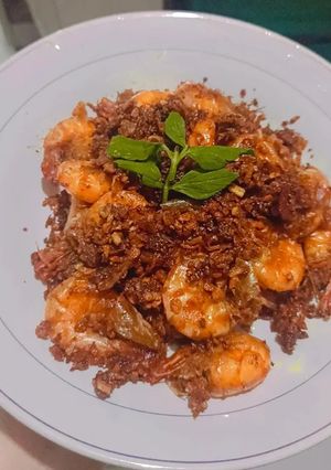 Foto resep Udang goreng bawang